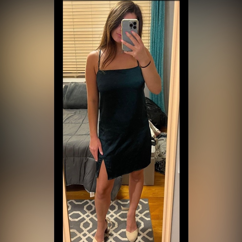 Kendall & Kylie Silk Slip Dress